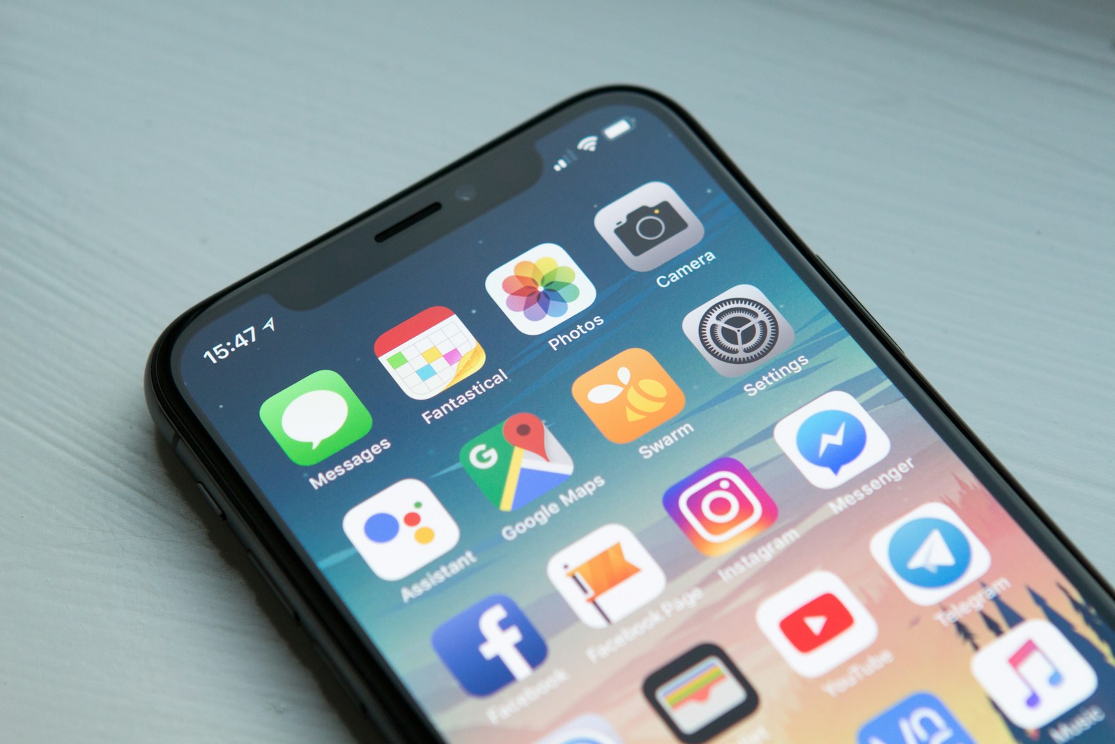 Usage d'une application mobile